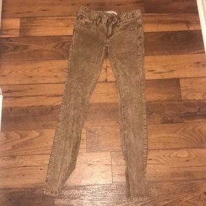 Free people tan cords